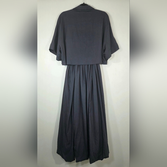 NEW JIL SANDER MINIMALIST WOOL AND SILK DRESS. - Picture 3 of 8